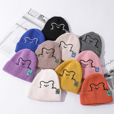 China Wool COMMON Thermal Hats Custom Hat Winter Beanie, Knitting Hat Beanie Hat Embroidery for sale