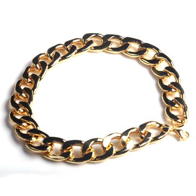 China With Extension To Customize Stainless Steel Cheap Gold Miami Length Cuban Link Anklets For Girls for sale