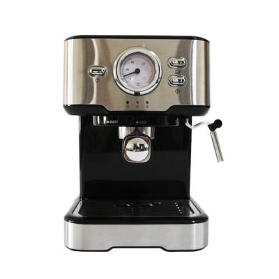 China Household 220v 1.5l 15/20bar stainless steel espresso coffee machine home use coffee makers for sale