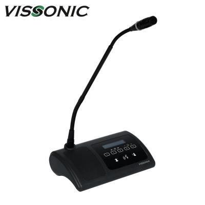 China Conference System VISSONIC Full Digital WiFi Radio Audio Conference System Multi Microphone Conference MIC for sale