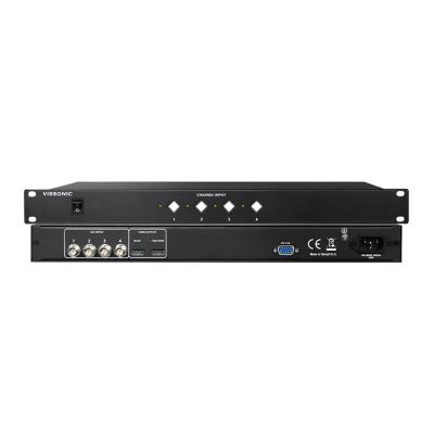 China Channel Multi-format Live Video Switcher Portable Video Switcher VCR Voting Conference for sale