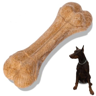 China Kingtale Viable Bite-Resistant Teeth Cleaning Wooden Powder Bone Dog Toy Pet Toy for sale