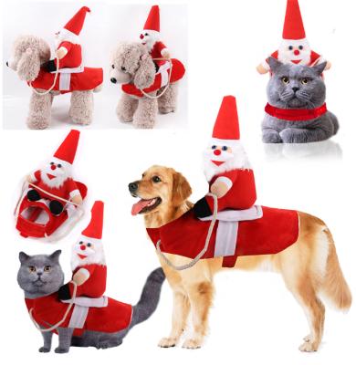 China Sustainable Clothes For Dog Costume Christmas Pet Clothes Winter Hoodie Coat Pet Clothing / Dress Pet for sale