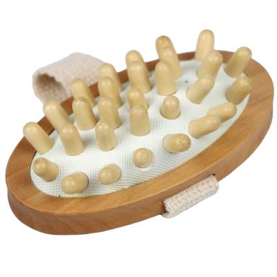 China Wooden Handheld Body Massager Legs Thighs Arms Swell Anti Cellulite Massager for sale