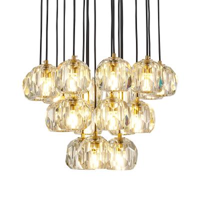 China Pendant Light EUROPEAN Brass Hardware Good Quality And High Standard Surface Finish Hanging Light Living Room Dining Room Chandelier for sale