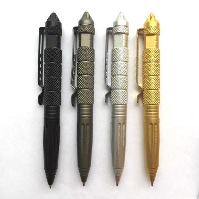 China DIY Self Defense Pen Outdoor Broken Window Cone Survival Sign Pen Tungsten Bolt Action Tactical Pen for sale