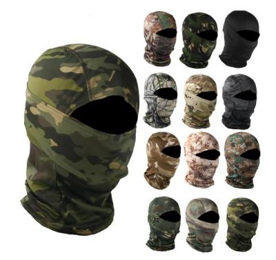 China Hot Wholesale DIY Headgear Scarf Camouflage Full Face Military Tactical Outdoor Operation Balaclava for sale