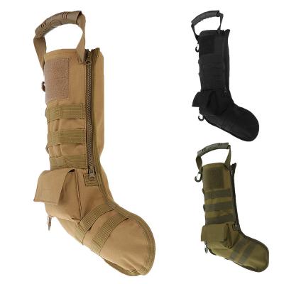 China DIY Multifunctional Bag With Handle Bag Accessories Ornaments Christmas Tactical Socks Military Tactical Socks for sale