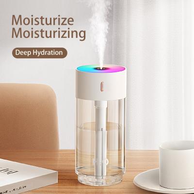 China Factory Car Mini USB Car Cool Mist Desktop Humidifier Customized Wholesale OEM 280ml Portable Desktop H2o for sale