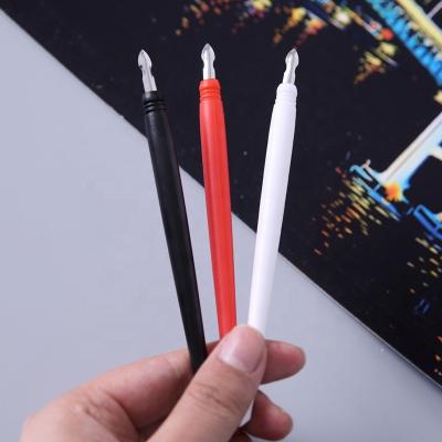 China Europe Metal Head Pen Brush Tool Card Plastic Scratch Scratch Scratch Scratch Paper Special Pen for sale