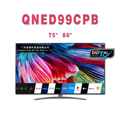 China Undercarriage QNED99CPB 86 Series 75 MINI LED 8K WIFI Smart TV WebOS 6.0 Inch UHD Digital Television System DVB-T2 DTMB > 55