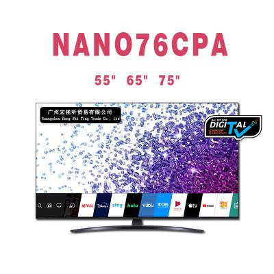 China Undercarriage NANO76CPA Series 55 65 75 Inch UHD LED 4K WIFI Smart TV System DVB-T2 DTMB Digital TV > Netflix Youtube WebOS 6.0; 55