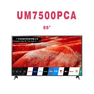 China UM7500PCA Inch UHD LED 4K WIFI Smart TV Netflix Youtube WebOS 6.0 System DVB-T2 DTMB Digital Television > 55