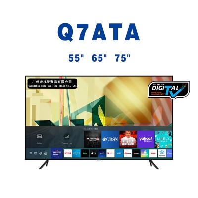 China Original SAM/SUNG Q7ATA SERIES Smart Television 55 75 Inch Wholesale Digital System DVB-T2 DTMB 4K UHD TV QLED Taize; 55