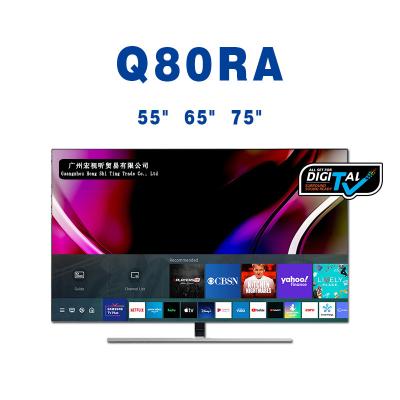 China Original SAM/SUNG Q80RA 65 SERIES 65 75 Inch System Wholesale 4K UHD TV QLED Taize Digital Smart Television DVB-T2 DTMB 55 > 55