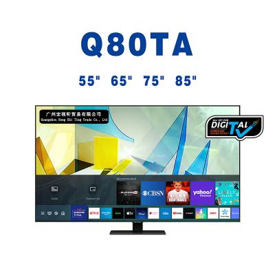 China Original SAM/SUNG Q80TA SERIES 65 75 85 System Wholesale 4K UHD TV QLED Taize Original Digital Smart Television DVB-T2 DTMB 55 > 55