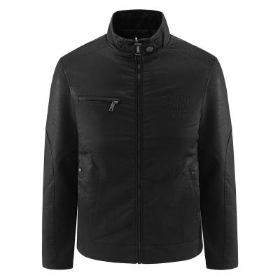 China 2022 QUICK DRY factory produces high-end coat men's leather jacket men's casual jacket long for sale