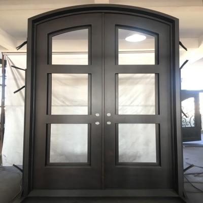 China Double Weatherproof Thermal Outdoor Security Type - Forged Outer Door for sale