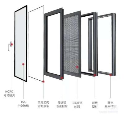 China Folding screen, modern and simple household favorite aluminum alloy stained glass style for sale