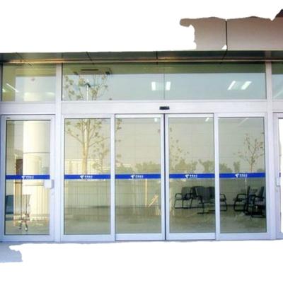 China Waterproof Residential Automatic Sliding Glass Doors For Sale for sale