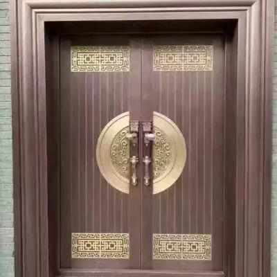 China Security waterproof seal and cast aluminum door for sale