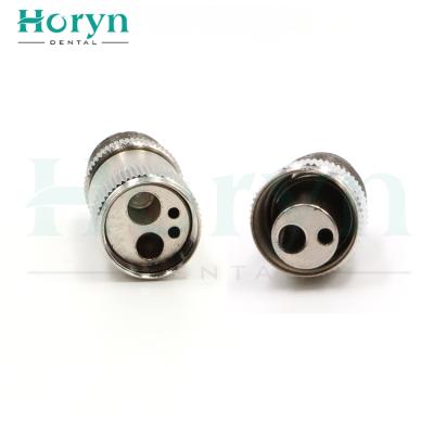 China Dental Regional Dental Spare Parts Handpiece High Speed ​​Adapter 2 Holes 4 Holes Change Connector for sale