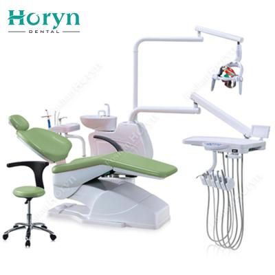 China Dental Equipment Option Dental Unit Economic Dental Chair Full Metal Chair German Design for sale