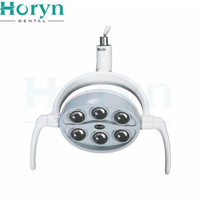 China Plastic Dental Sensor Oral Shadowless Led Operating Lamp For Dental Type Oral Chair Unit Ceiling Light for sale