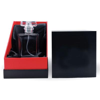 China New Style Cosmetic Hot Sale With Lotion Pump Cap Cosmetic Frosted Black Glass Bottle for sale