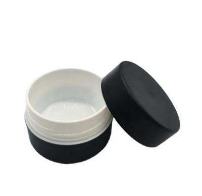 China New Cosmetic Hot Selling Cosmetic Scrub Black Plastic Bottle Supply Making With Lotion Pump Cap for sale