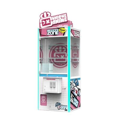 China Physically Attractive Attractive Cool Light Metal Made Large Storage Wooden Games For Arcade Coin Operated Games Claw Crane Machine for sale