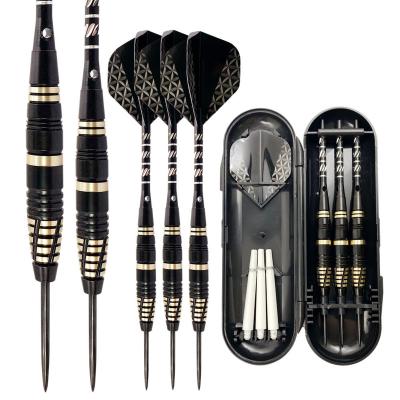 China Durable Steel Dart Darts 12pcs Iron Brass Dart Set With High Quality for sale