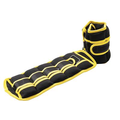 China Adjustable Weight Bag Gym Fitness Wrist Ankle Wraps Gaiters For Weight Workout Sandbags for sale