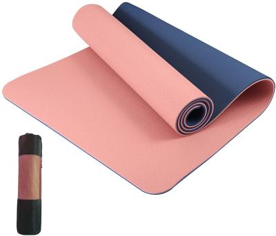 China NBR Tape Yoga Mat Non Slip Fitness Exercise Mat High Density Padding to Avoid Sore Knees, Perfect for Yoga, Pilates and Fitness for sale