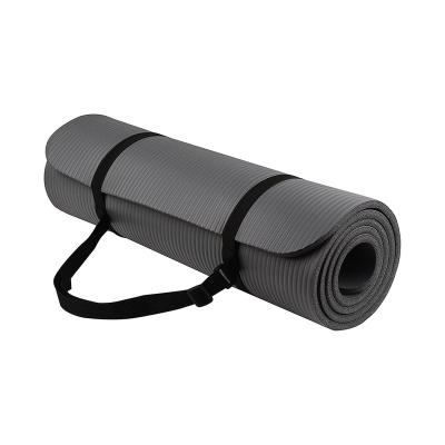 China High Quality Special Soft NBR Yoga Mat Good Shape Yoga Mat For Fitness Exercise for sale