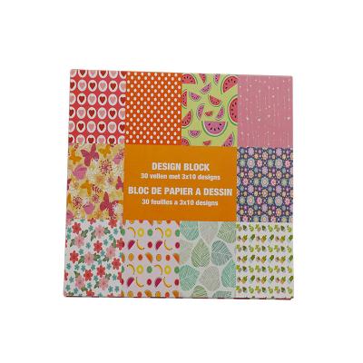 China China CVP Patterned Lovely Cute Paper Pad Handmade Scrapbooking Paper for sale