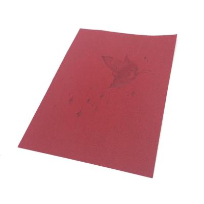 China Anti-rust China High Quality Custom Color Embossed Paper for sale