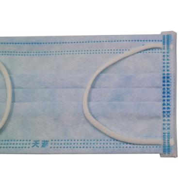 China White List Adult Top Selling High Quality Medical Surgical Face Mask With Earloop for sale