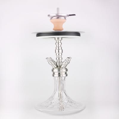 China New Stainless Steel LED Shisha Hookah with DIY Stainless Steel Wholesale for sale