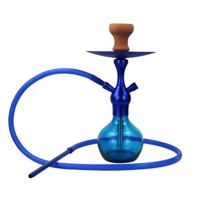 China Alu aluminum hookah with silicone hose alu hookah in stock for sale