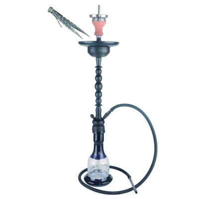 China Zinc Starbuzz Zink Alloy Black Hookah Set for sale