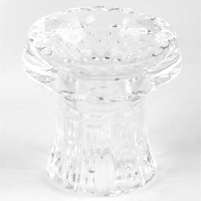 China Crystal Hookah Accessories Crystal Glass Smoke Pot Hookah Bowl Shisha Bowl for sale