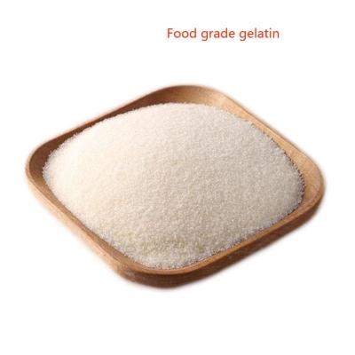 China White Fine Pork Gelatin Powder With Salt Bottle Packing for sale