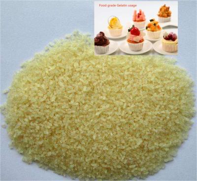 China Iso Bovine Gelatin Powder Viscosity 1.0-2.0 Mpa.S Plate Count ≤1000 Cfu/G Food for sale