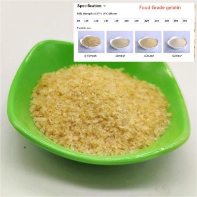 China 2 Year Shelf Life Edible Beef Gelatin Powder Cool And Dry Storage for sale