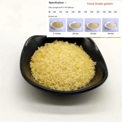 China 80 Mesh Industrial Gelatin White / Light Yellow Salmonella Negative for sale