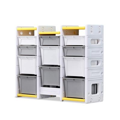 China Storage Cabinet Toys Shelves Children's Toy Storage Rack Matching Shelf Kindergarten Baby Storage Rack Multi-Layer Storage Cabinet Picture Book Rack for sale