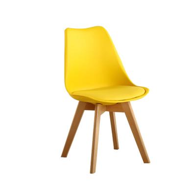 China Contemporary plastic dining chair restaurant dessert shop chair computer survey Nordic casual dining chair for sale