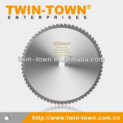 China Cutting Steel With No Spark Or Dust DRY-CUT 14 Inch Steel Cutting Tct Saw Blade for sale