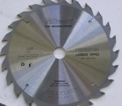 China ALLOY STEEL circular saw blade for cutting PVC for sale